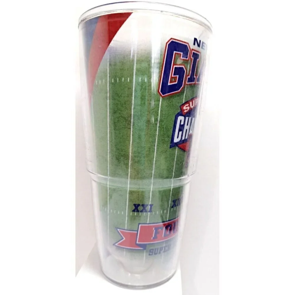 Tervis 24 oz. Hot/Cold Tumbler NFL NY Giants Super Bowl XLVI Champs NO LID